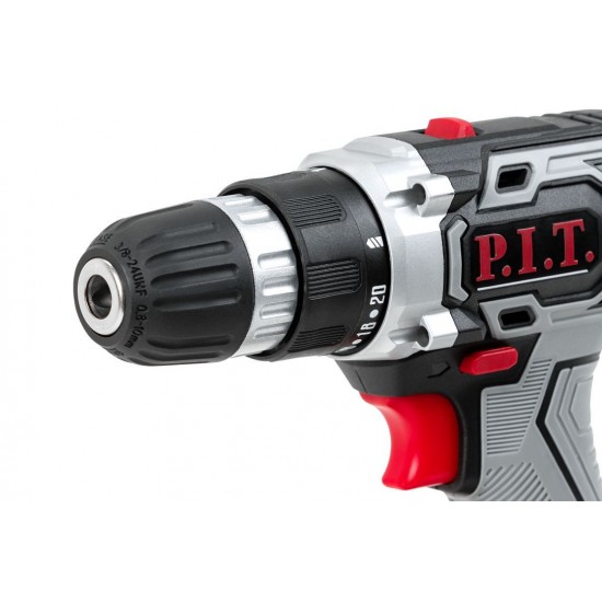 Дрель аккумуляторная P.I.T. PSR18-D3