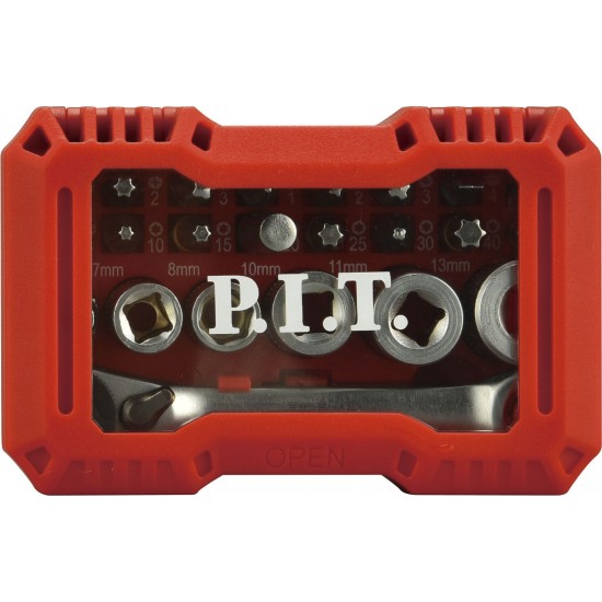Набор бит P.I.T. 10шт(ASET04-0024)