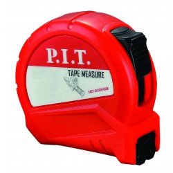 Рулетка с фиксатором P.I.T. 5 м x 19 мм, ABS(HTPM01-05MA)