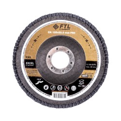Круг лепестковый для шлифования по металлу FTL Excel 29 125 х 22,2 мм P80