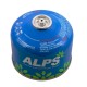 Баллон с газом ALPS 230гр.(резьбовой) Корея