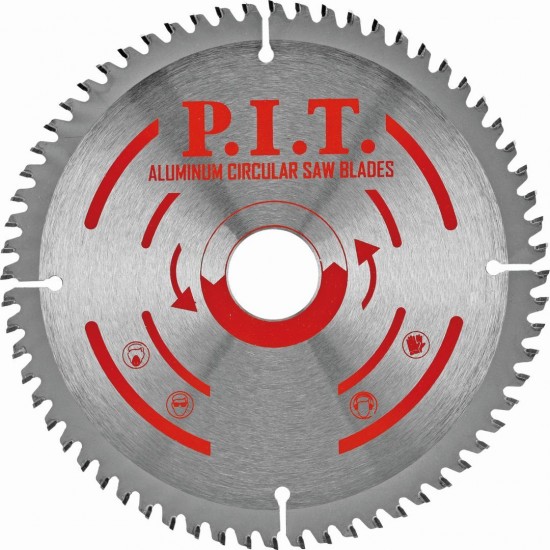 Диск пильный по алюминию P.I.T. 180x20/16x1,6 мм 56T(ACTW05-180T56)