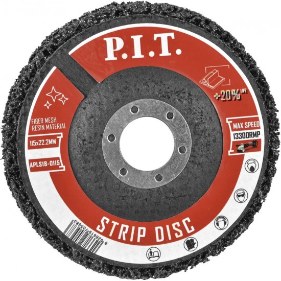 Диск зачистной синтетический P.I.T. 115x22,2 мм(APLS18-0115)