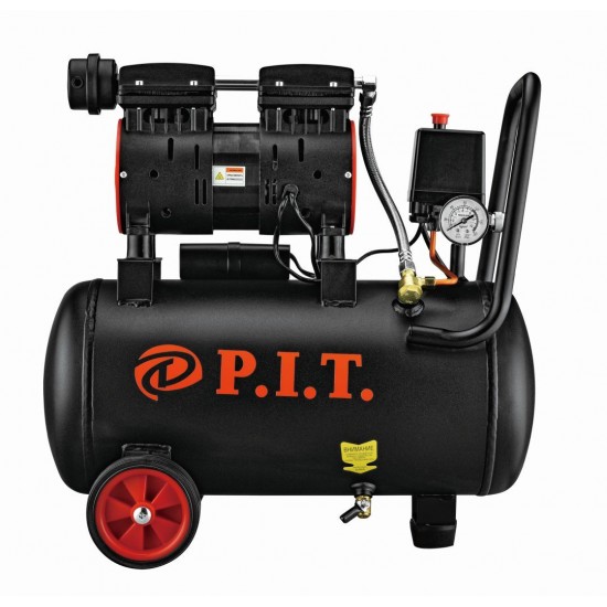 Компрессор поршневой безмасляный P.I.T. PAC24-C1