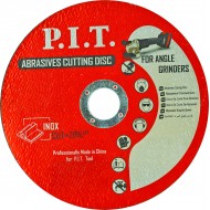 Диск отрезной по металлу P.I.T. 115x22,2x1,0 мм 10 шт в уп.(ACTW01-1151)