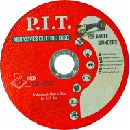 Диск отрезной по металлу P.I.T. 125x22,2x2,0 мм 10 шт в уп.(ACTW01-1253)