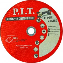 Диск отрезной по металлу P.I.T. 150x22,2x2,5 мм 10 шт в уп.(ACTW01-1504)