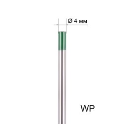 Вольфрамовый электрод WP 4,0мм / 175мм (1шт.) FoxWeld