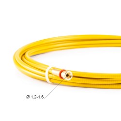 Канал 1,2-1,6мм сталь желтый, 4м (124.0042/GM0541, RF-26, пр-во FoxWeld/КНР)