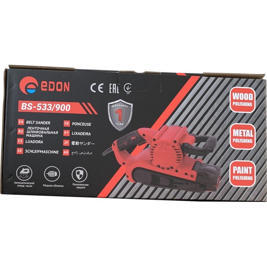 Edon BS-533/900 Ленточная шлифовальная машина